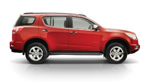 Roof racks Holden Colorado 7 vehicle image